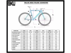 6KU Vélo De Piste Singlespeed/Fixed - Noir -Vélos Soldes Boutique 0024046 6ku complete track bike black56c1a30acaef8