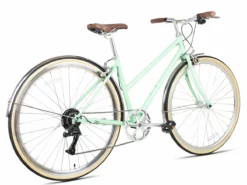 6KU Odessa City Bike - Vert Menthe -Vélos Soldes Boutique 0043874 6ku odessa 8spd city bike elysian green