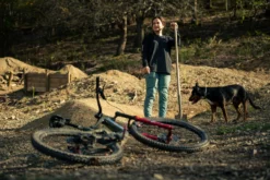 Santa Cruz Bronson 4 C MX XT Gloss Moss Et Blue -Vélos Soldes Boutique 1280 MKA2rfinSKH14k4N