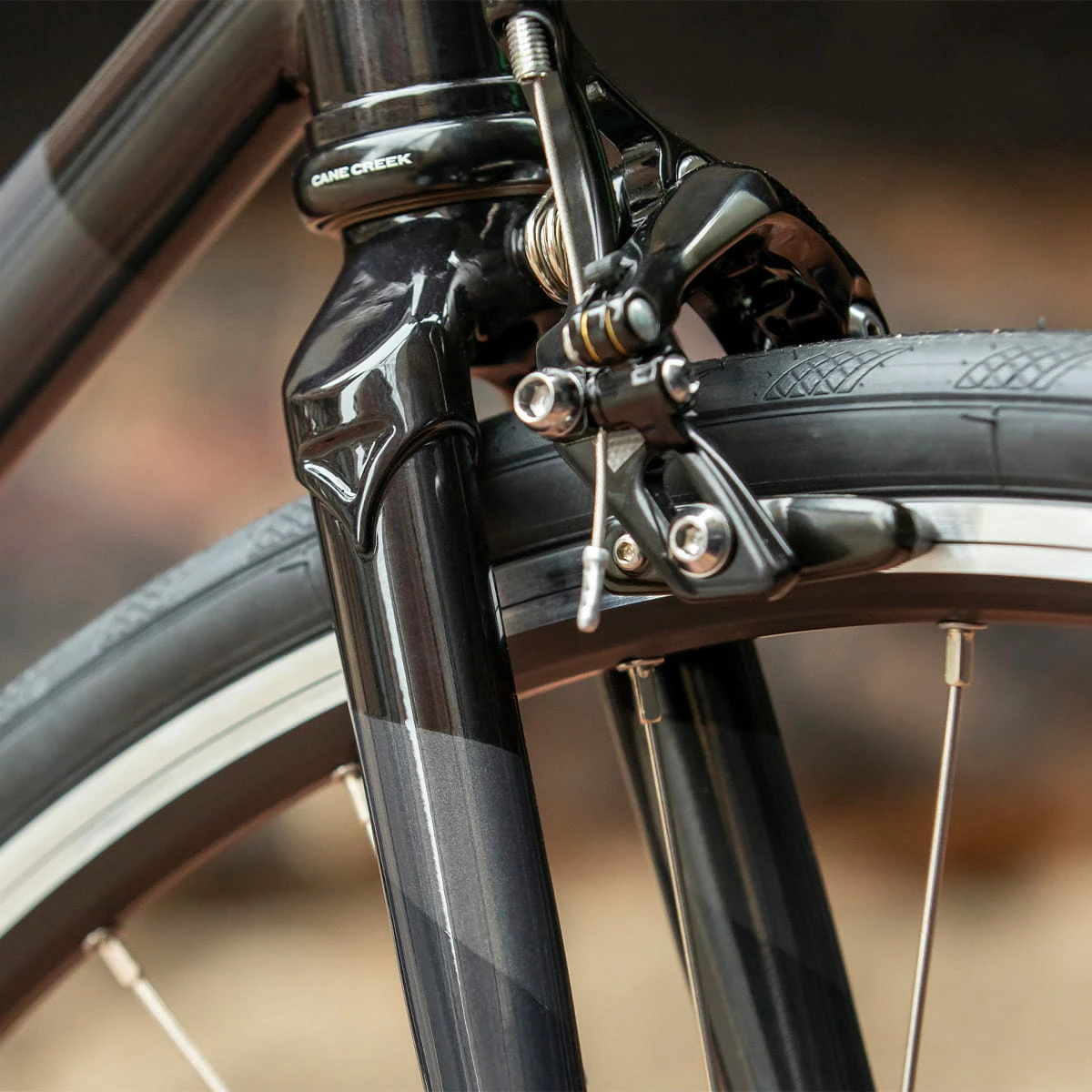 All-city Roue Complète Big Block - Noir/Gris 3 All-city Roue Complète Big Block - Noir/Gris – Image 3