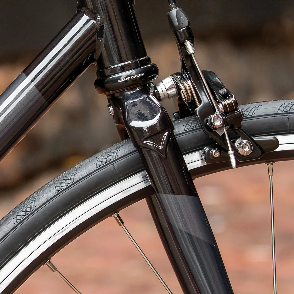 All-city Roue Complète Big Block - Noir/Gris 5 All-city Roue Complète Big Block - Noir/Gris – Image 5