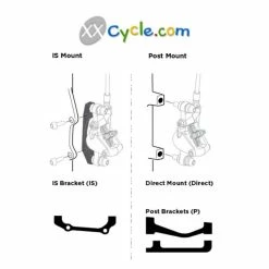 Adaptateur Frein à Disque BBB Powermount BBS93F -Vélos Soldes Boutique adaptateur frein a disque bbb powermount bbs93f 2