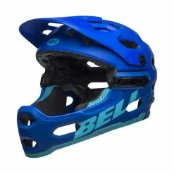 Casque Bell Super 3R MIPS Bleu Mat/Bleu Clair -Vélos Soldes Boutique casque bell super 3r mips bleu mat bleu clair 1