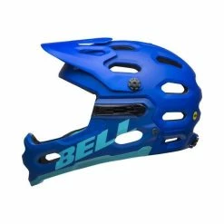 Casque Bell Super 3R MIPS Bleu Mat/Bleu Clair -Vélos Soldes Boutique casque bell super 3r mips bleu mat bleu clair 2