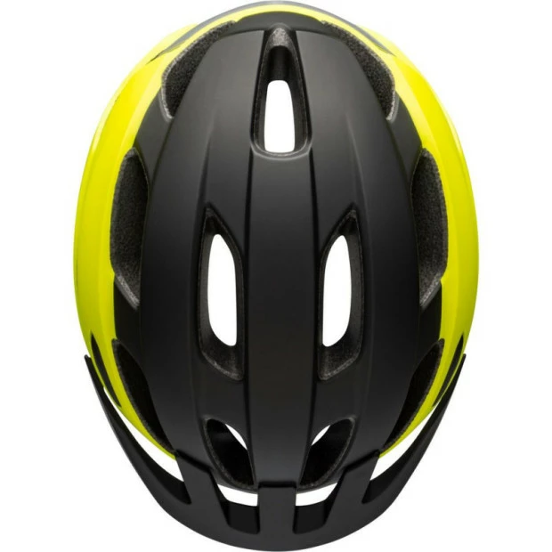 Casque Bell Trace Noir Mat/Jaune Fluo 2 Casque Bell Trace Noir Mat/Jaune Fluo – Image 2