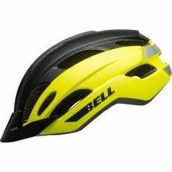 Casque Bell Trace Noir Mat/Jaune Fluo 7 Casque Bell Trace Noir Mat/Jaune Fluo -Vélos Soldes Boutique casque bell trace noir mat jaune fluo 2