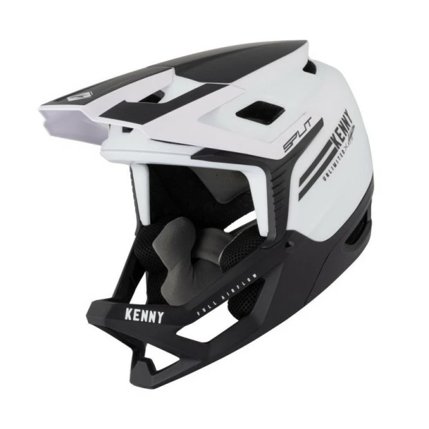 Casque Enduro Kenny Split Blanc/Noir 1 Casque Enduro Kenny Split Blanc/Noir