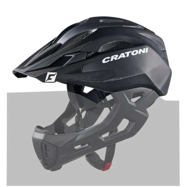 Casque Intégral Cratoni C-Maniac - Noir Matt 2 Casque Intégral Cratoni C-Maniac - Noir Matt – Image 2