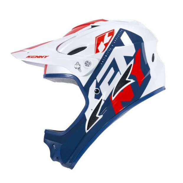 Casque Intégral Kenny Downhill Graphic Patriot (Bleu-Blanc-Rouge) 2 Casque Intégral Kenny Downhill Graphic Patriot (Bleu-Blanc-Rouge) – Image 2
