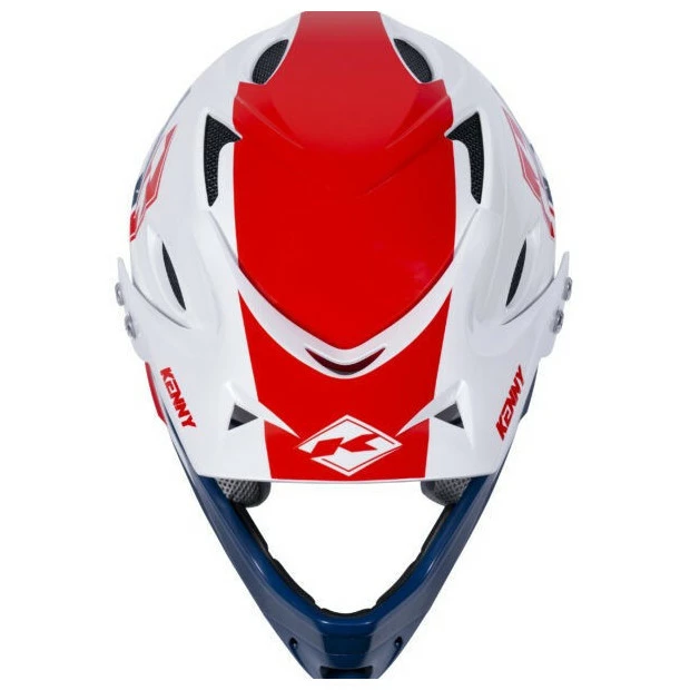 Casque Intégral Kenny Downhill Graphic Patriot (Bleu-Blanc-Rouge) 4 Casque Intégral Kenny Downhill Graphic Patriot (Bleu-Blanc-Rouge) – Image 4