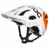 Casque POC Tectal Race SPIN NFC - Blanc Hydrogène-Orange AVIP