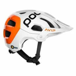 Casque POC Tectal Race SPIN NFC - Blanc Hydrogène-Orange AVIP 8 Casque POC Tectal Race SPIN NFC - Blanc Hydrogène-Orange AVIP -Vélos Soldes Boutique casque poc tectal race spin nfc blanc hydrogene orange avip 3