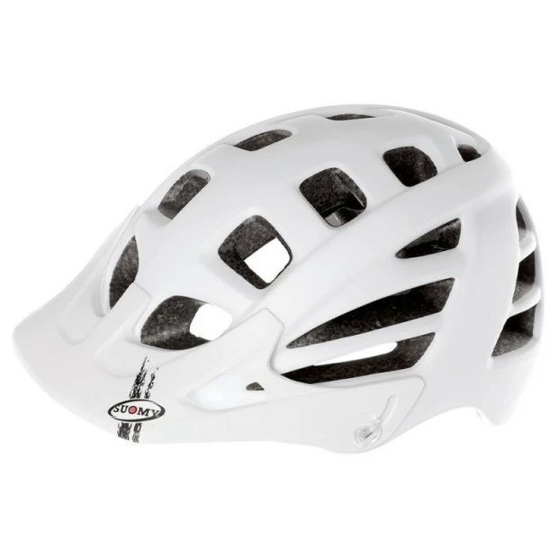 Casque Suomy Scrambler Mono - Blanc Mat 1 Casque Suomy Scrambler Mono - Blanc Mat