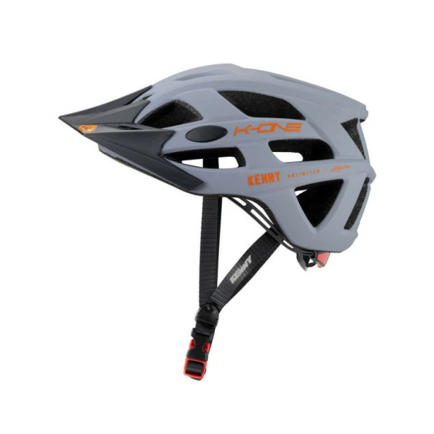 Casque VTT Kenny K-One Gris/Orange 2 Casque VTT Kenny K-One Gris/Orange – Image 2