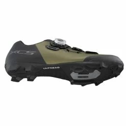 Chaussures VTT Shimano XC5 Vert Mousse -Vélos Soldes Boutique chaussures vtt shimano xc5 vert mousse 3