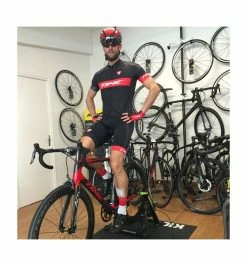 Cuissard à Bretelles Time Rouge 5 Cuissard à Bretelles Time Rouge -Vélos Soldes Boutique cuissard a bretelles time rouge 2