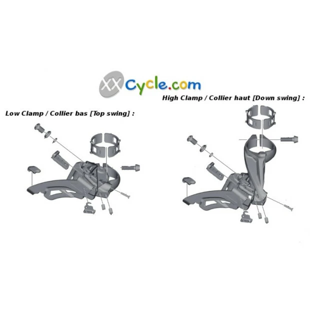 Dérailleur Avant Shimano Deore XT FD-M8000-L - Side Swing 2 Dérailleur Avant Shimano Deore XT FD-M8000-L - Side Swing – Image 2