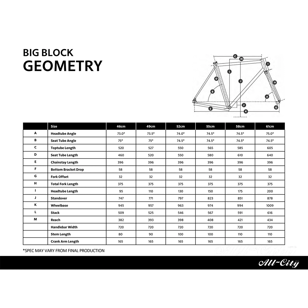 All-city Roue Complète Big Block - Noir/Gris 14 All-city Roue Complète Big Block - Noir/Gris – Image 14