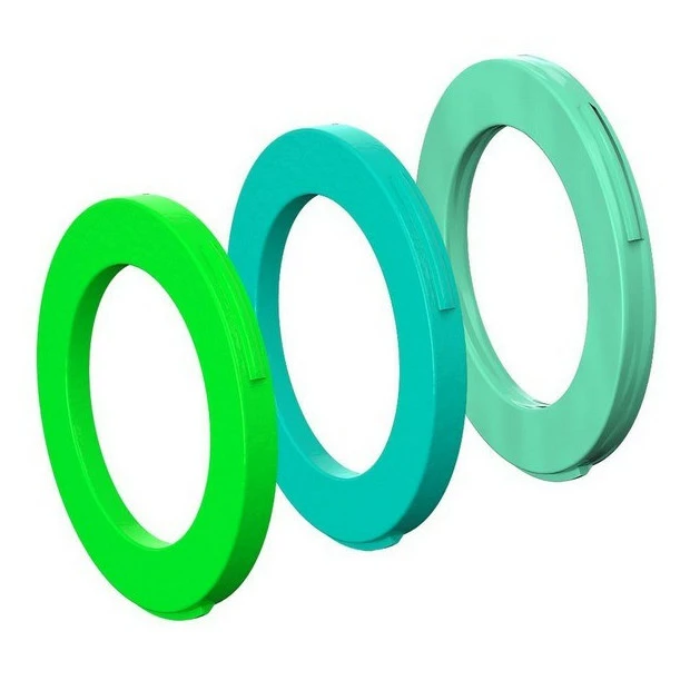 Kit D'Anneaux D'Etrier De Frein 2 Pistons Magura - Vert Fluo/Turquoise/Menthe - X6 1 Kit D'Anneaux D'Etrier De Frein 2 Pistons Magura - Vert Fluo/Turquoise/Menthe - X6