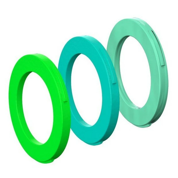 Kit D'Anneaux D'Etrier De Frein 4 Pistons Magura - Vert Fluo/Turquoise/Menthe - X12 1 Kit D'Anneaux D'Etrier De Frein 4 Pistons Magura - Vert Fluo/Turquoise/Menthe - X12