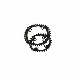 O-Symetric Kit Plateaux VTT OSymetric Shimano XTR FC-M980 104/64mm 38/28 Dents Noir