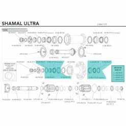 Campagnolo® Kit Roulement Campagnolo HB-SH100 - [Moyeu USB]