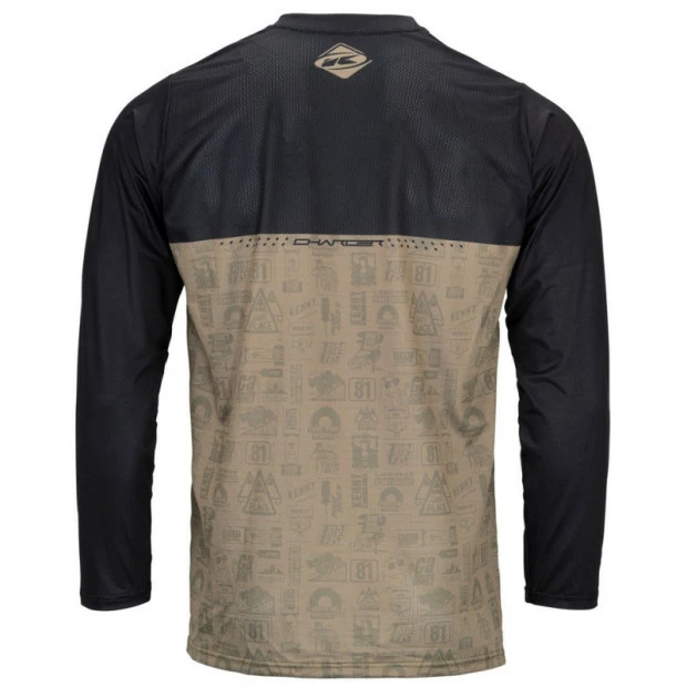 Maillot Enduro Manches Longues Kenny Charger Kaki 2 Maillot Enduro Manches Longues Kenny Charger Kaki – Image 2