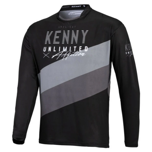 Maillot Kenny Prolight Noir/Gris 1 Maillot Kenny Prolight Noir/Gris