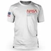 Maillot Manches Courtes Loose Riders Nasa Flight Crew Blanc