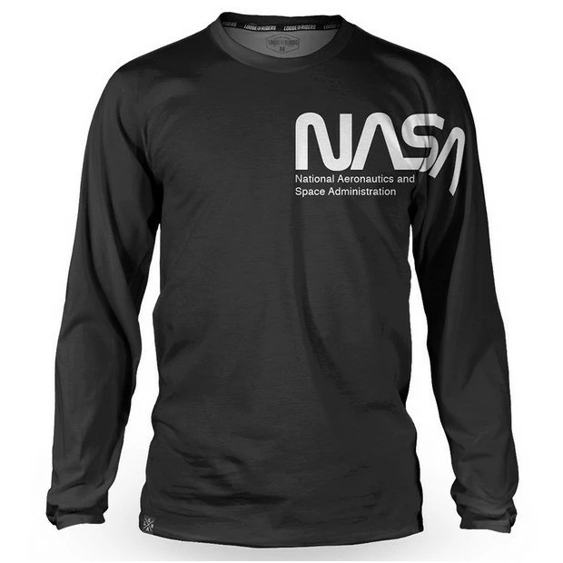 Maillot Manches Longues Loose Riders Nasa Legacy Noir 1 Maillot Manches Longues Loose Riders Nasa Legacy Noir