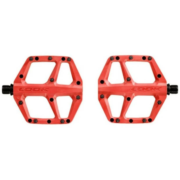 Pédales VTT Look Trail Fusion Rouge 2 Pédales VTT Look Trail Fusion Rouge – Image 2
