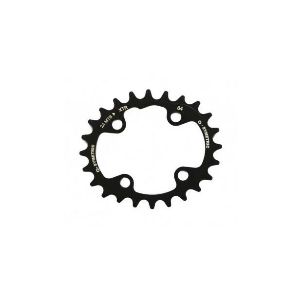 O-Symetric Plateau Externe VTT OSymetric Shimano XTR FC-M980 64mm 24 Dents Noir 1 O-Symetric Plateau Externe VTT OSymetric Shimano XTR FC-M980 64mm 24 Dents Noir