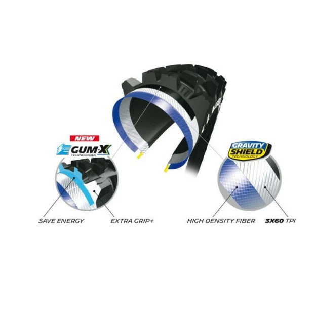 Pneu Michelin DH E-Wild Rear Tubeless Ready 27,5x2,80 - Noir 2 Pneu Michelin DH E-Wild Rear Tubeless Ready 27,5x2,80 - Noir – Image 2