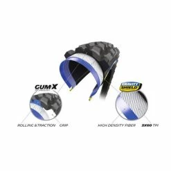 Pneu VTT Michelin Wild AM² Competition Line Tubeless Ready 27,5x2,40" (61-584) Noir -Vélos Soldes Boutique pneu vtt michelin wild am competition line tubeless ready 275x240 61 584 noir 1