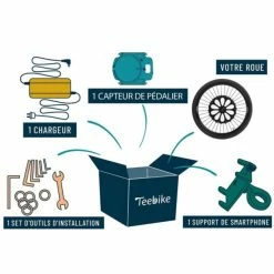 Roue Avant Avec Moteur Electrique Intégré Teebike 20" Reconditionnée -Vélos Soldes Boutique roue avant avec moteur electrique integre teebike 20 reconditionnee 4