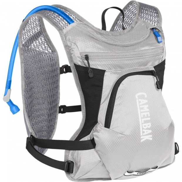 Sac à Dos Femme VTT Camelbak Chase Bike Vest - Vol. 4 L / Poche à Eau 1,5 L - Argent / Noir 1 Sac à Dos Femme VTT Camelbak Chase Bike Vest - Vol. 4 L / Poche à Eau 1,5 L - Argent / Noir