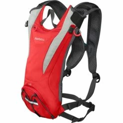 Sac à Dos VTT Shimano Unzen - Vol. 2 L / Poche à Eau 2 L - Rouge