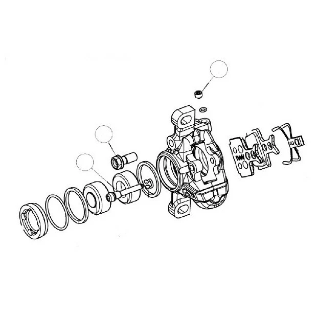 Vis D'Etrier & Plaquette Formula RX - FD40127-10 1 Vis D'Etrier & Plaquette Formula RX - FD40127-10